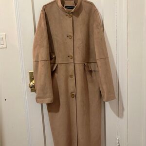 Harve Benard Camel Trench Coat